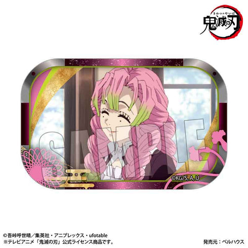 『鬼滅の刃柱稽古編』メモリーズスクエア缶バッジ 甘露寺 蜜璃
